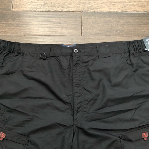 Hook And Tackle Outfitters Shorts Mens 52 Waist Black All Water Series Quick Dry - Picture 6 of 16